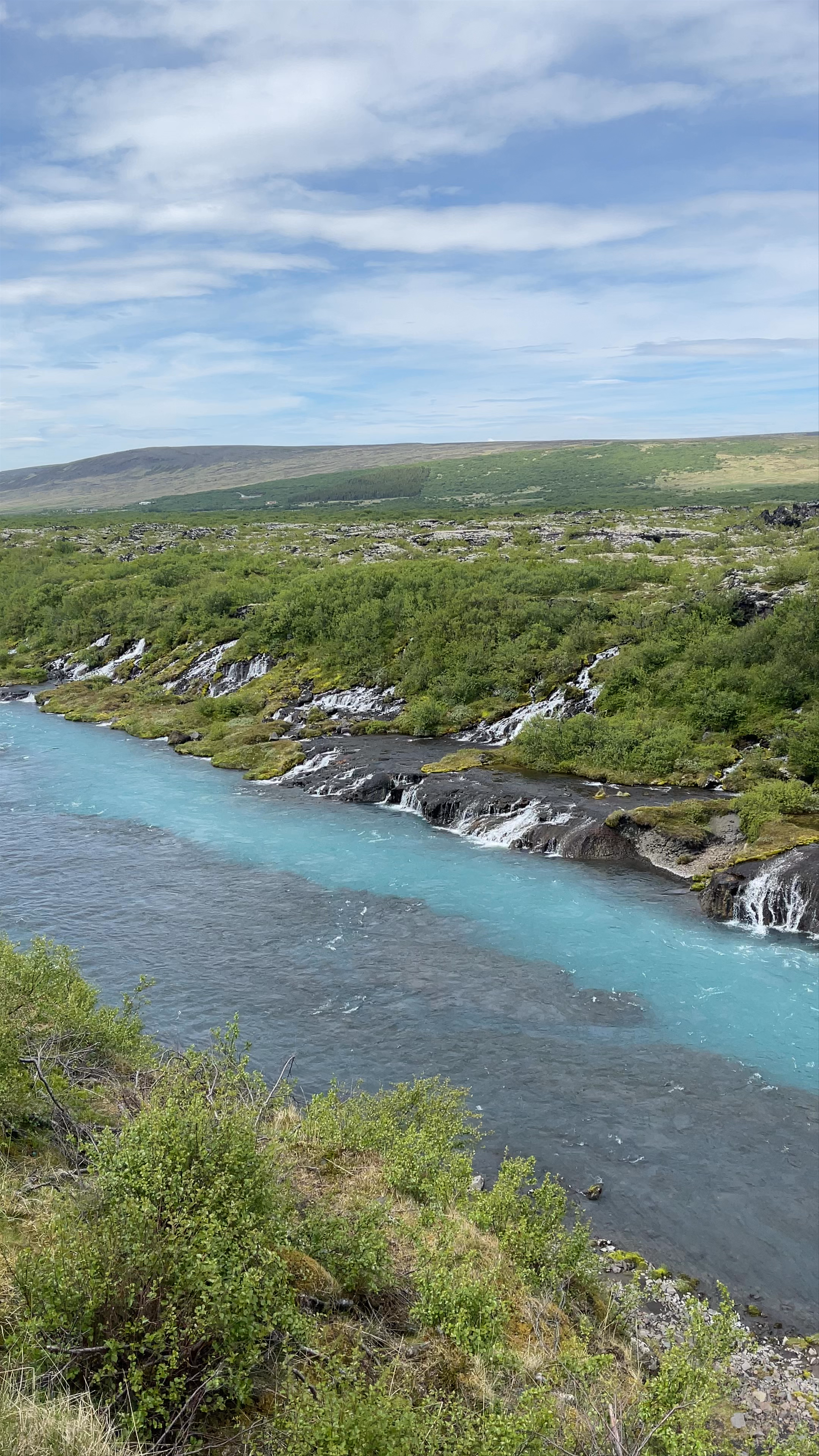 Hraunfossar: The Enchanting Lava Waterfalls of Iceland