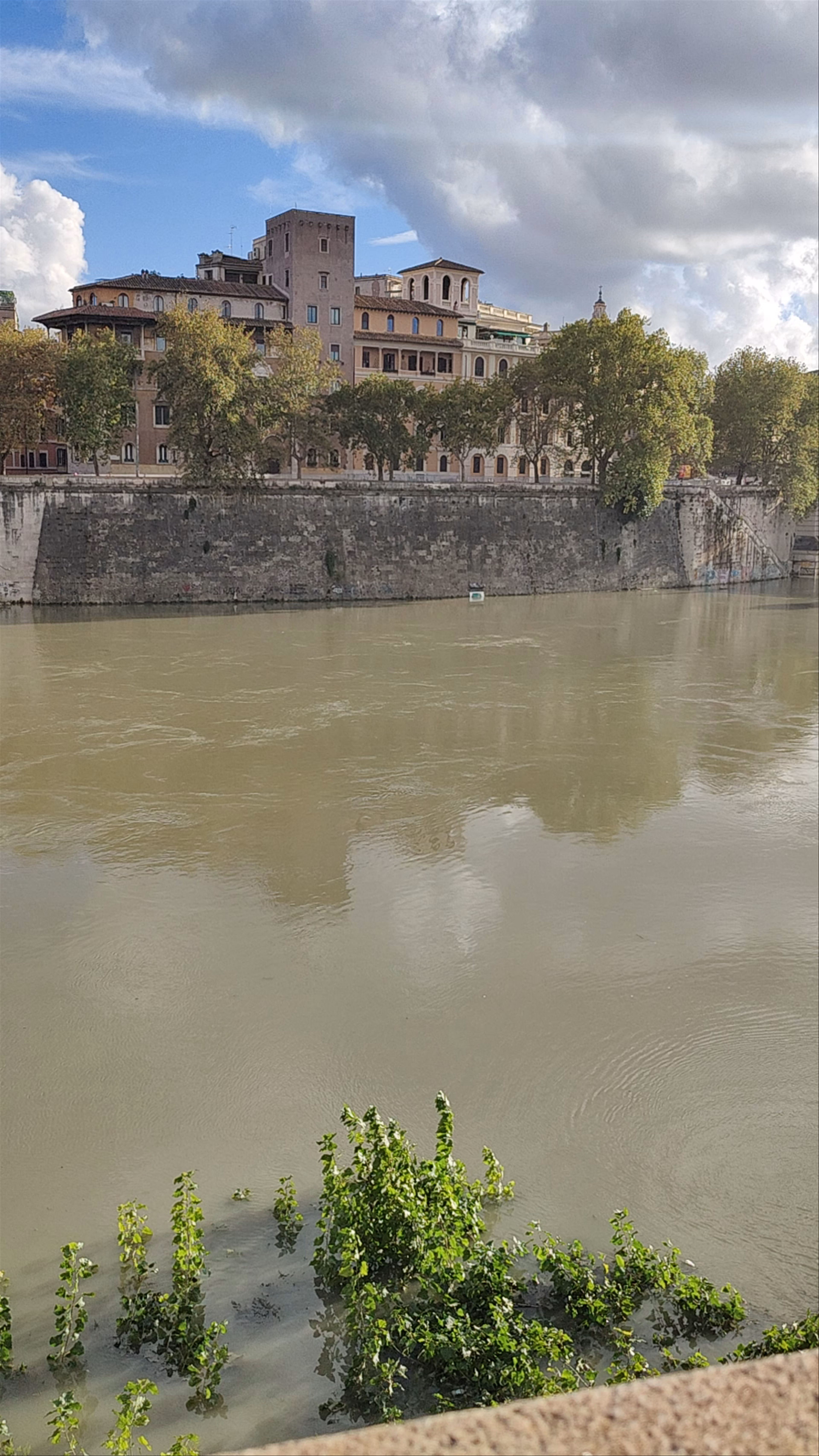 Ponte Vittorio Emanuele II and Tiber River Views, Rome