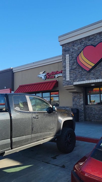 Godfathers Pizza - Outside - Pizza Near Me - Williams, California