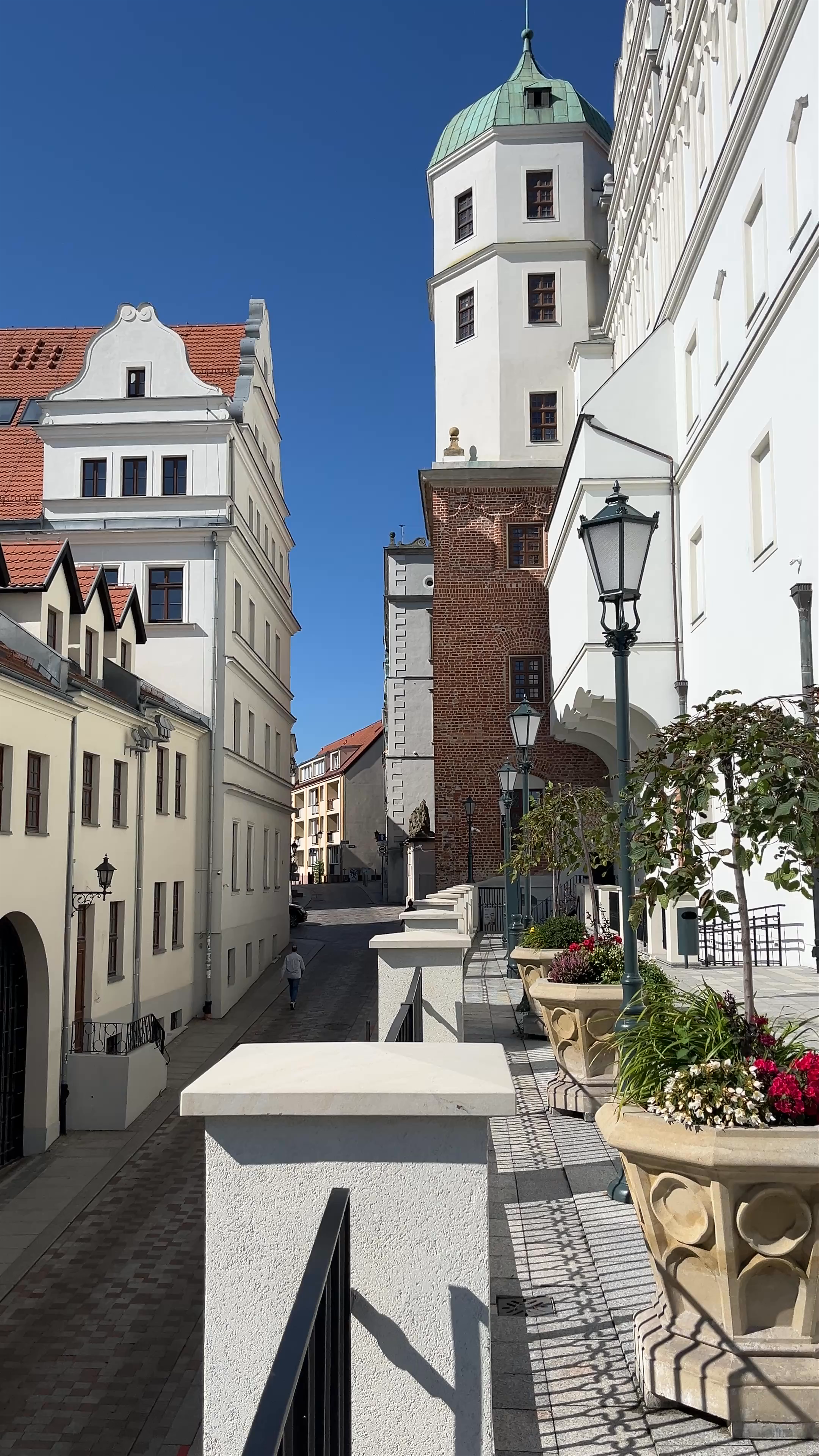 Historic Charm and Quiet Streets at Zamek Książąt Pomorskich, Szczecin