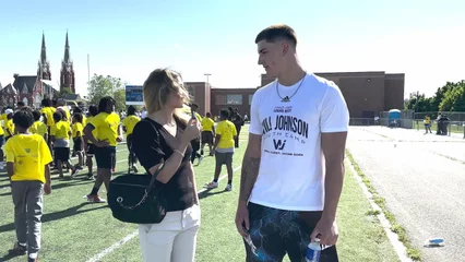 Will Johnson Camp with Colston Loveland