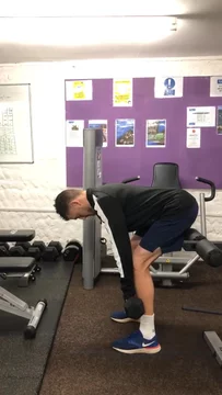 Dumbbell Straight Leg Deadlift