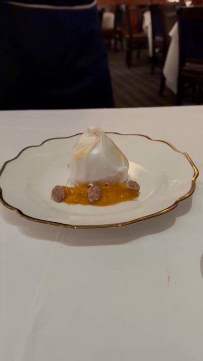 Delmonico's - Delmonico's famous baked Alaska a definite must order - Steakhouses Near Me - New York, New York