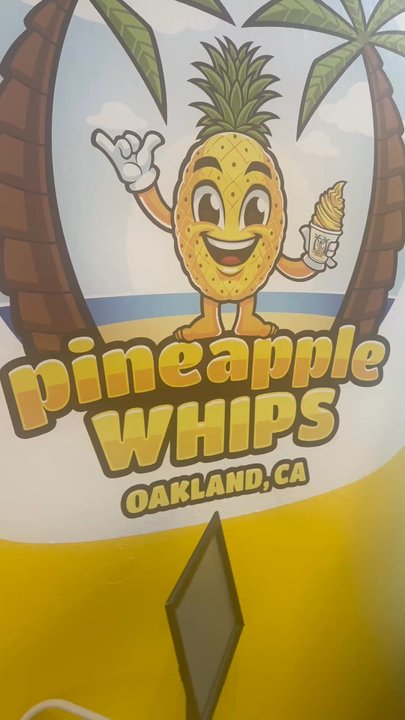 Pineapple Whips - Very nice ambiance - Ice Cream & Frozen Yogurt Near Me - Oakland, California