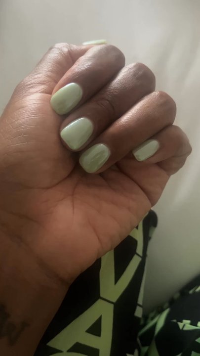 PUR Nail Spa - Dip Powder #008 with chrome. - Nail Salons Near Me - Indianapolis, Indiana