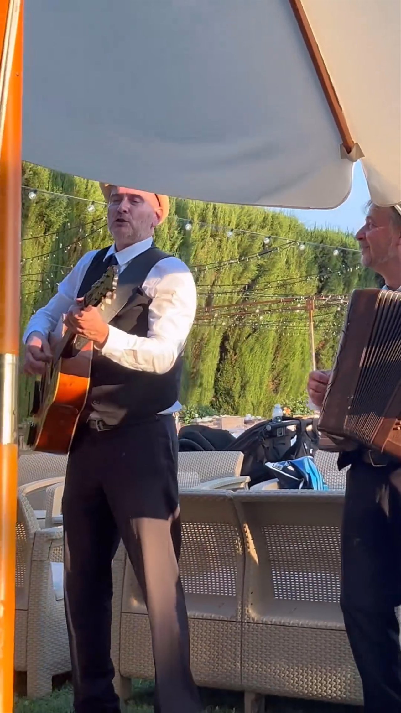 The Tuscany Folk Band @ Villa Bellaria - video