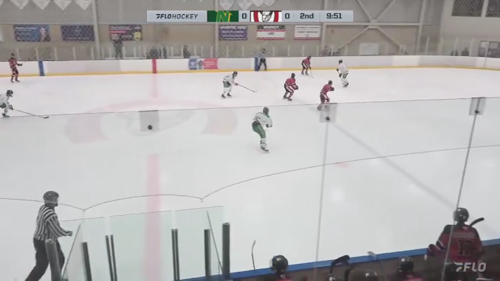 Mason McDougall's 2 on 1 Save | Calgary Northstars U17 AAA