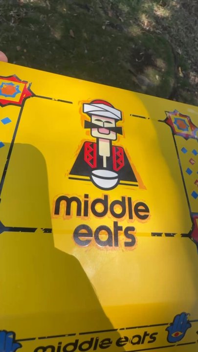 Middle Eats - Mezzo Box to go in the cutest to go box! Easy enough for a picnic - Middle Eastern Near Me - Honolulu, Hawaii