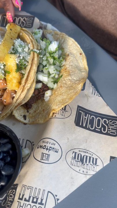Social Taco - Street Tacos: (Birria Queso, Chicken Al Pastor, Steak) - New Mexican Cuisine Near Me - Homewood, Alabama