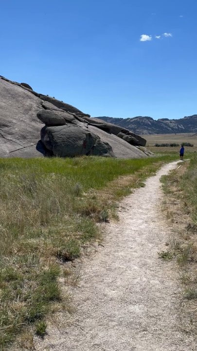 Independence Rock - 07.08.24 trail around the Independence Rock - Landmarks & Historical Buildings Near Me - Alcova, Wyoming