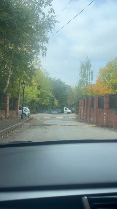 March Hare - Approaching from access road - Pubs Near Me - Cheadle, XGM