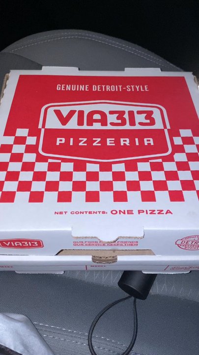 Via 313 - Detroit style (pepperoni and cheese deep dish) $17 for a small - Pizza Near Me - Webster, Texas