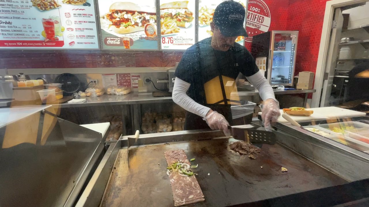 Charleys Cheesesteaks - Can't beat FRESH,VISIBLE & straight off the GRILL kine food! You SEE THEM COOK, PREP AND PACK your food in less than 10 minutes. - Sandwiches Near Me - Aiea, Hawaii