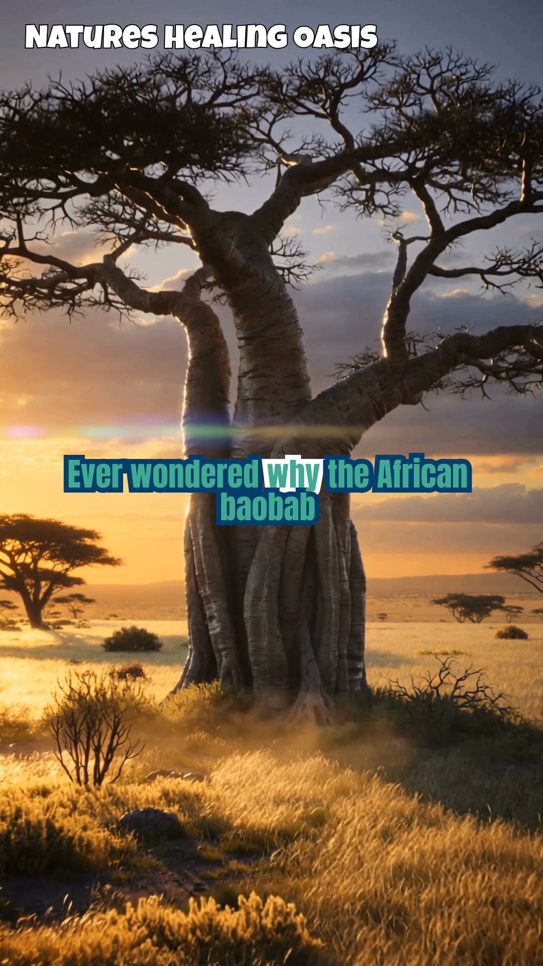 Baobab's Trunk: Embracing Survival Instincts in Africa