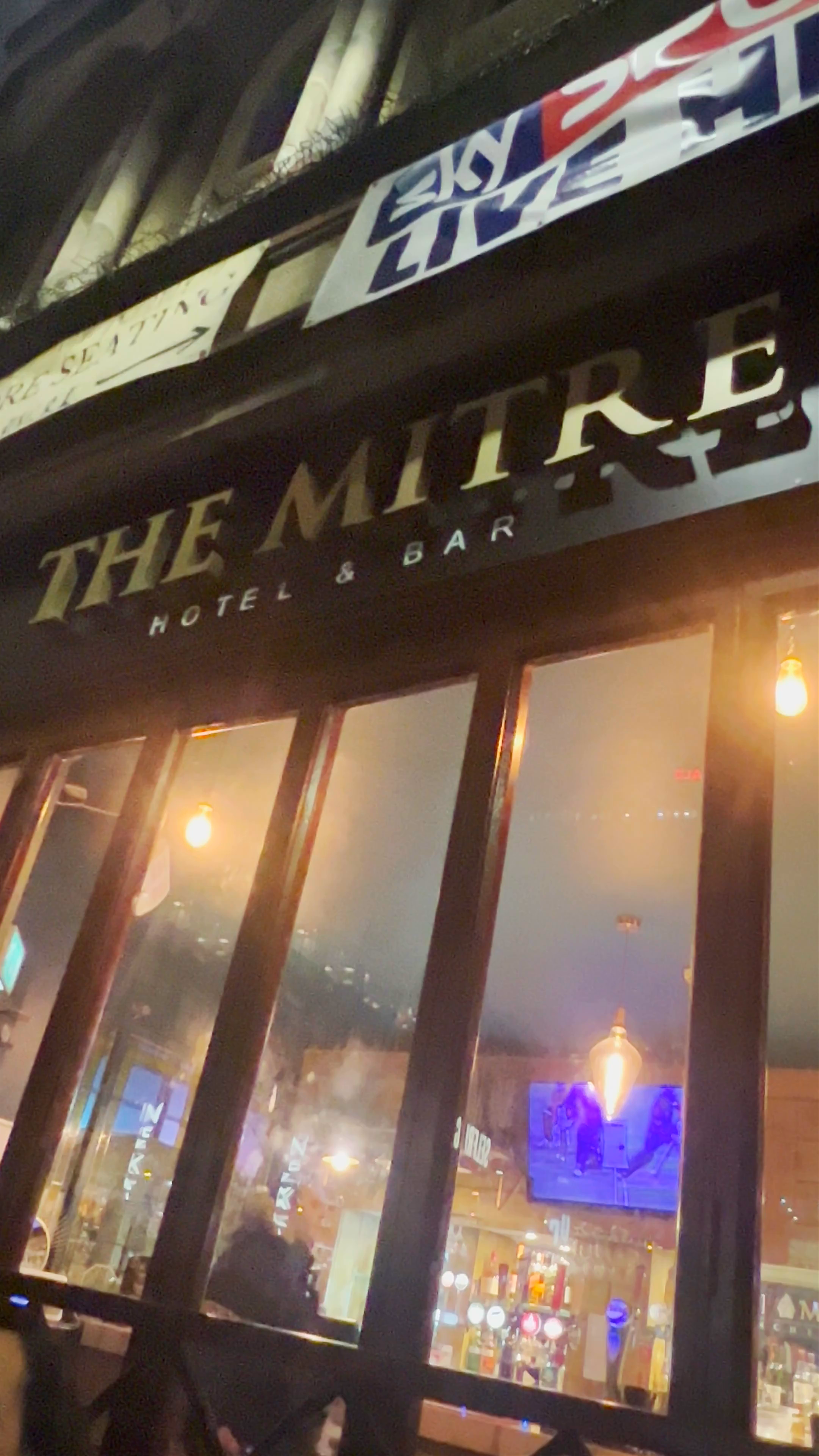 Night Out at The Mitre Hotel & Bar, Manchester