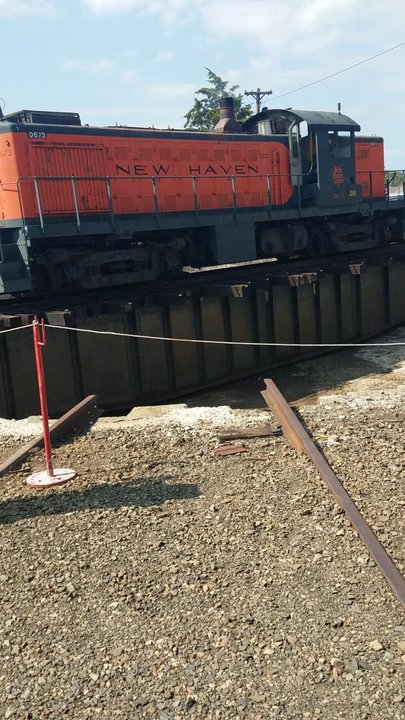 Danbury Railway Museum - The turntable in action. - Museums Near Me - Danbury, Connecticut