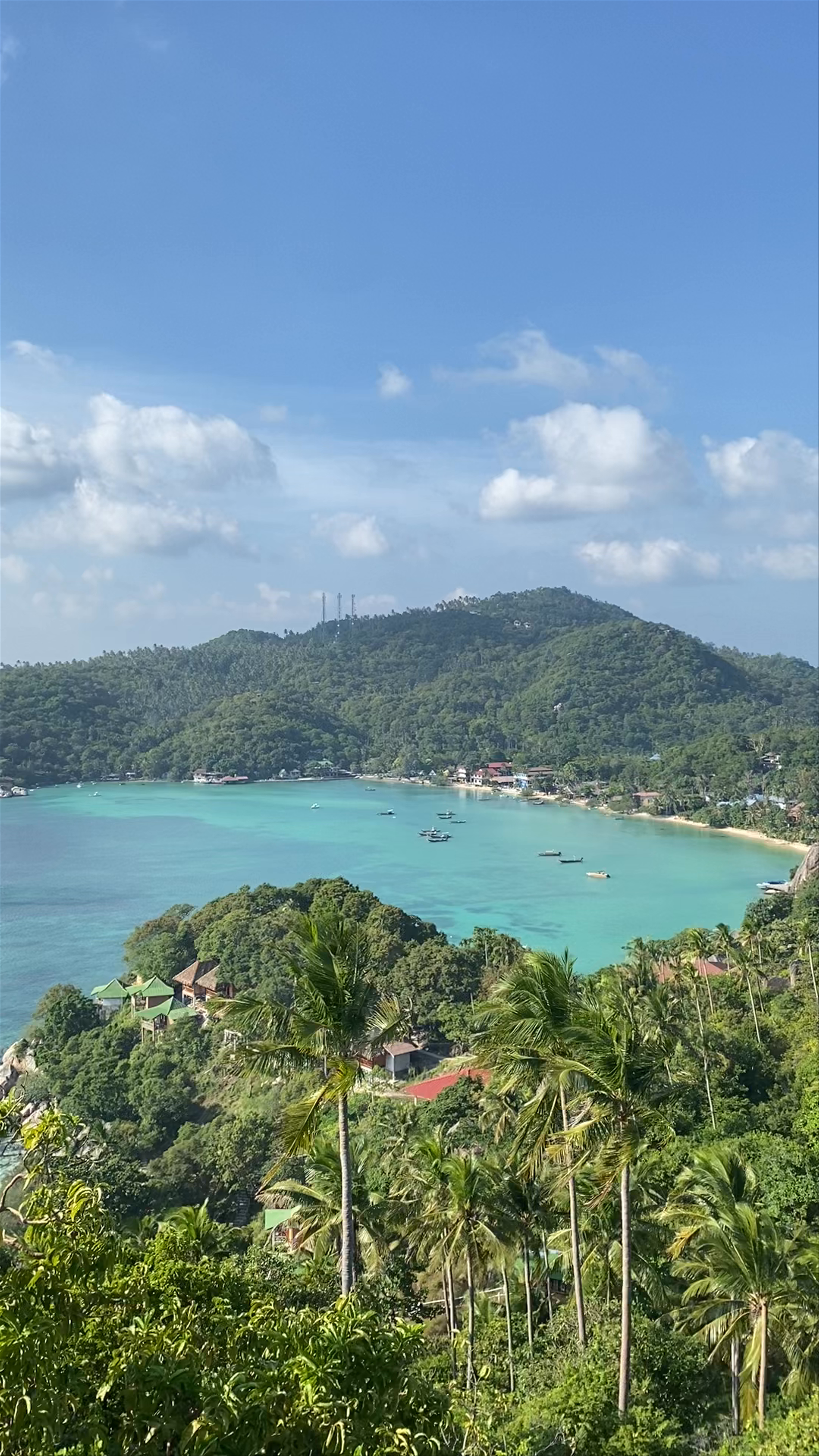 John-Suwan Viewpoint: Tropical Panorama Over Ko Tao Bay