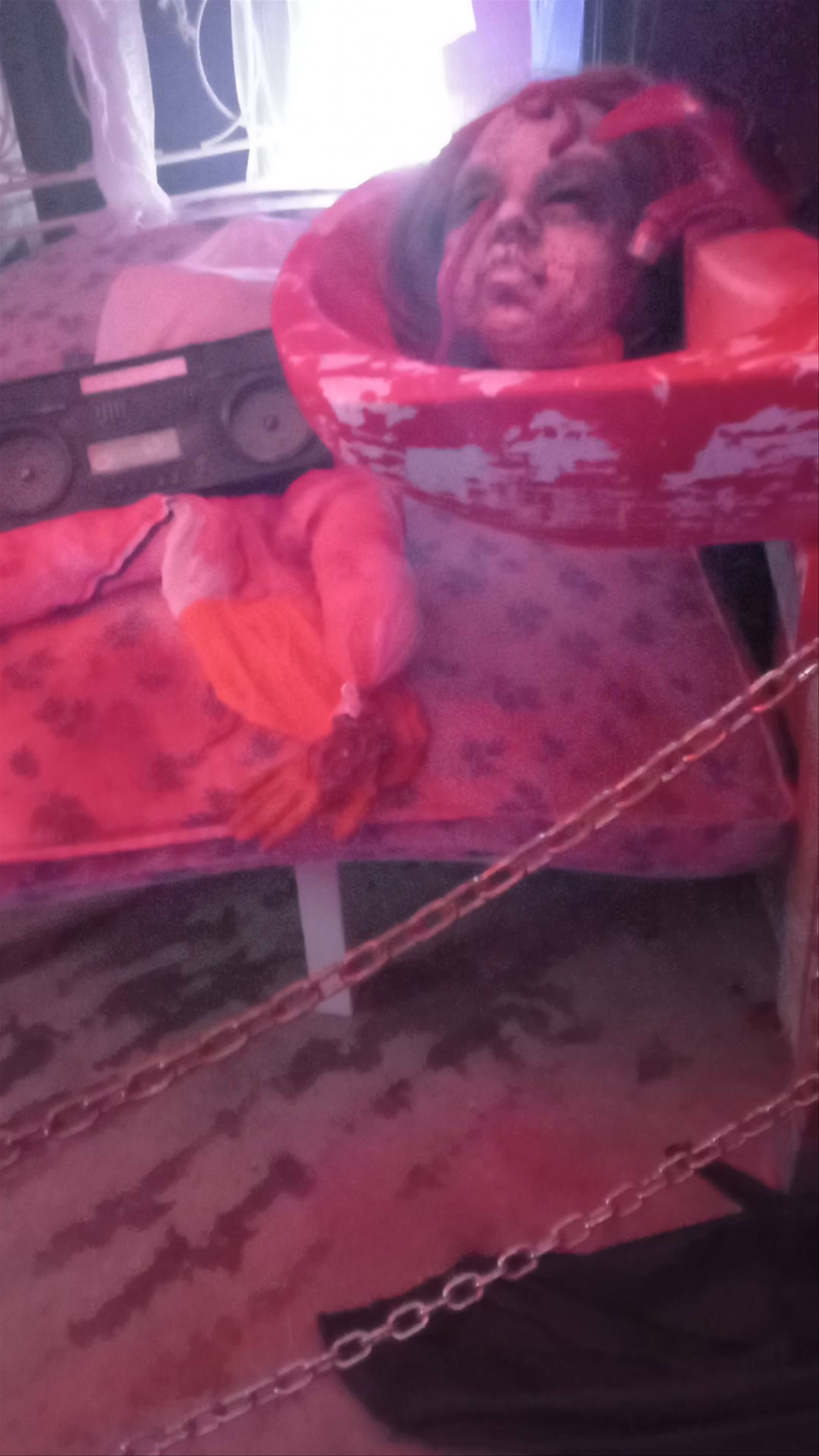 Creepy Haunted Doll Exhibit at Viveros Guzman, Coín, Spain