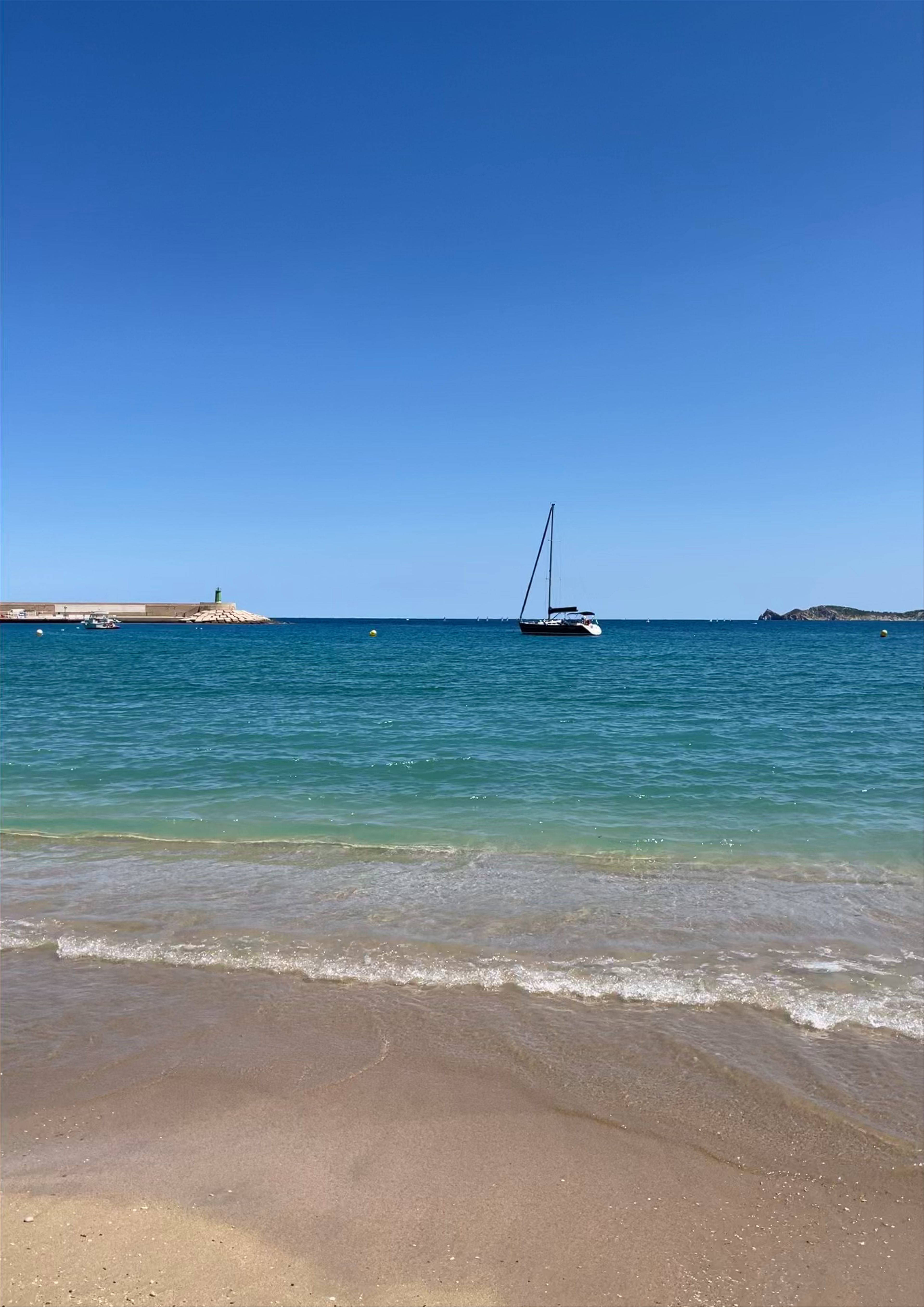 Serene Beach Day at La Grava, Jávea