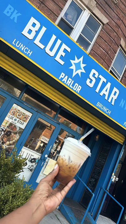 Blue Star Parlor - Lavender Freddo - Cafes Near Me - Brooklyn, New York
