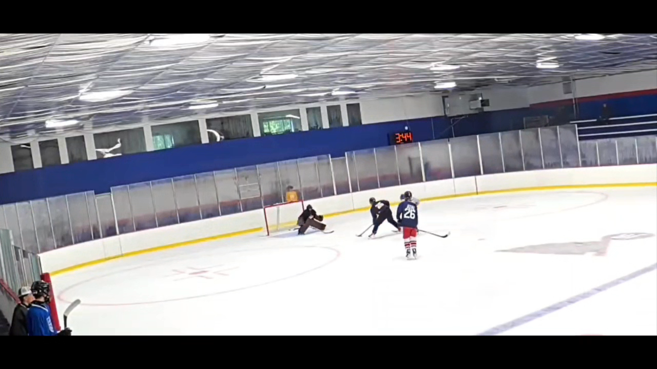 Payton Adams at Affton Boys Midget AA Tryouts