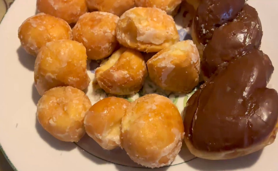 Sunshine Donuts - Dozen Donut Holes & Chocolate Twist Donut - Donuts Near Me - Fort Worth, Texas