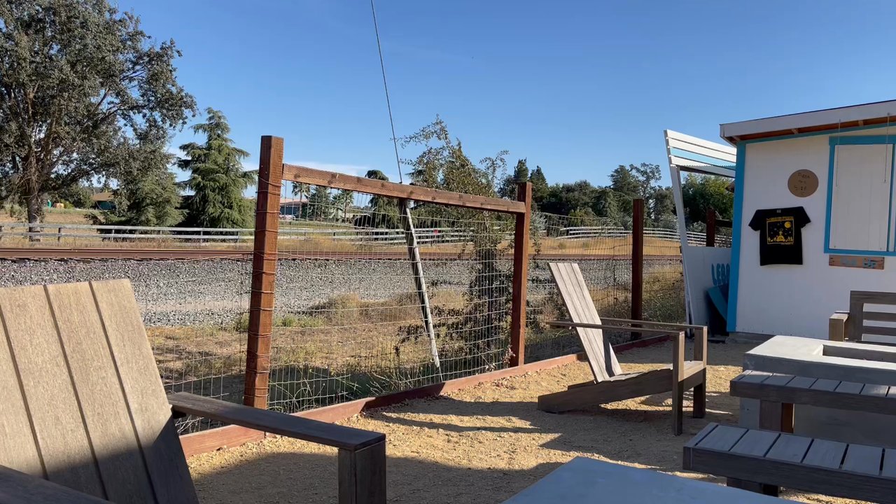 Hubba Wines - Hubba is right next to the train tracks, and I mean right next to them! - Wine Tasting Room Near Me - Paso Robles, California