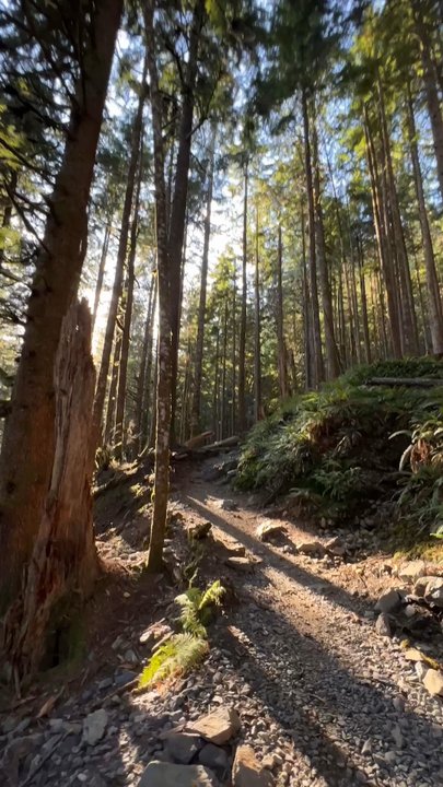 Heather Lake - Start of the hike - Hiking Near Me - Granite Falls, Washington