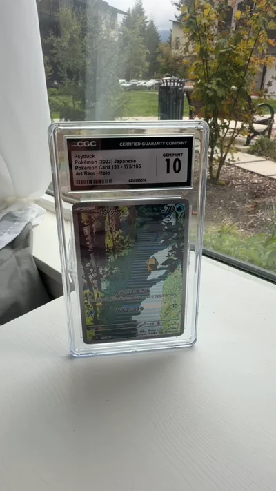 Psyduck 175/165 Japanese Pokémon 151 AR – CGC Gem Mint 10