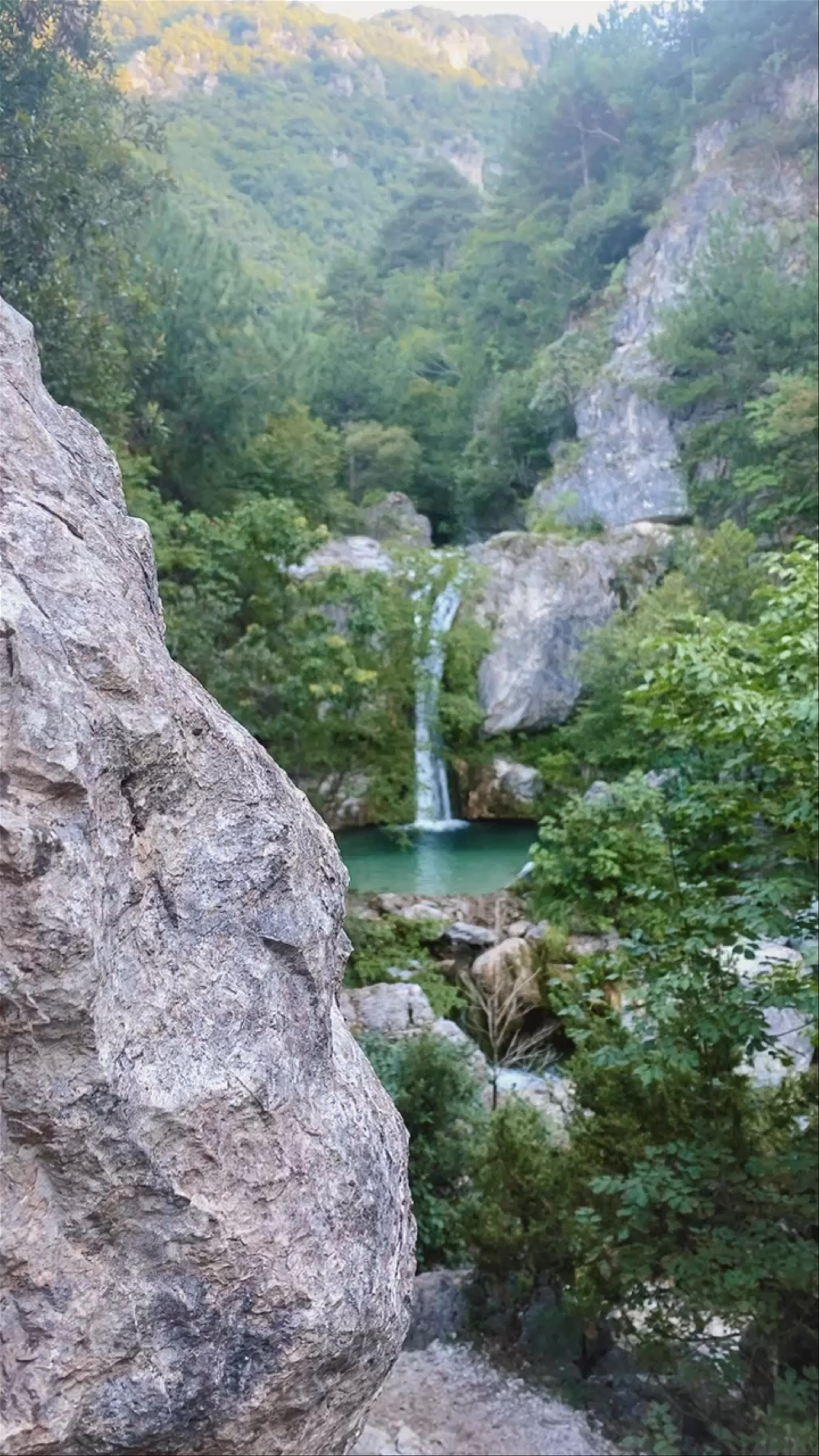 Serene Waterfall Retreat at Rema Orlias, Dio-Olympos Greece