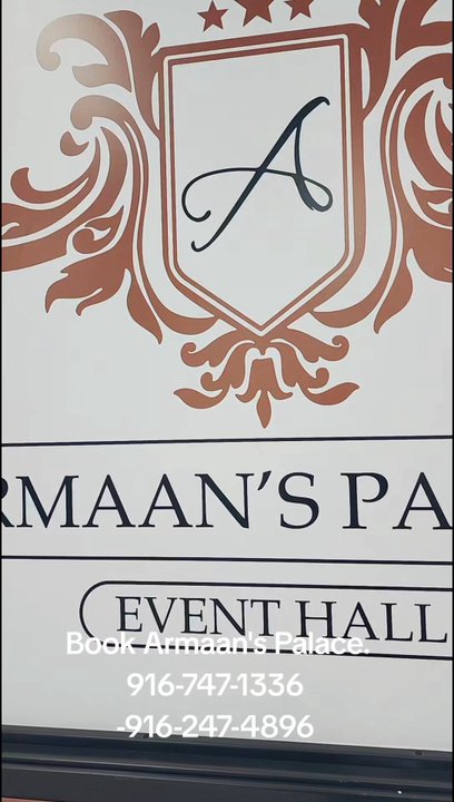 Armaan's Palace Event Hall - Venues & Event Spaces Near Me - Elk Grove, California