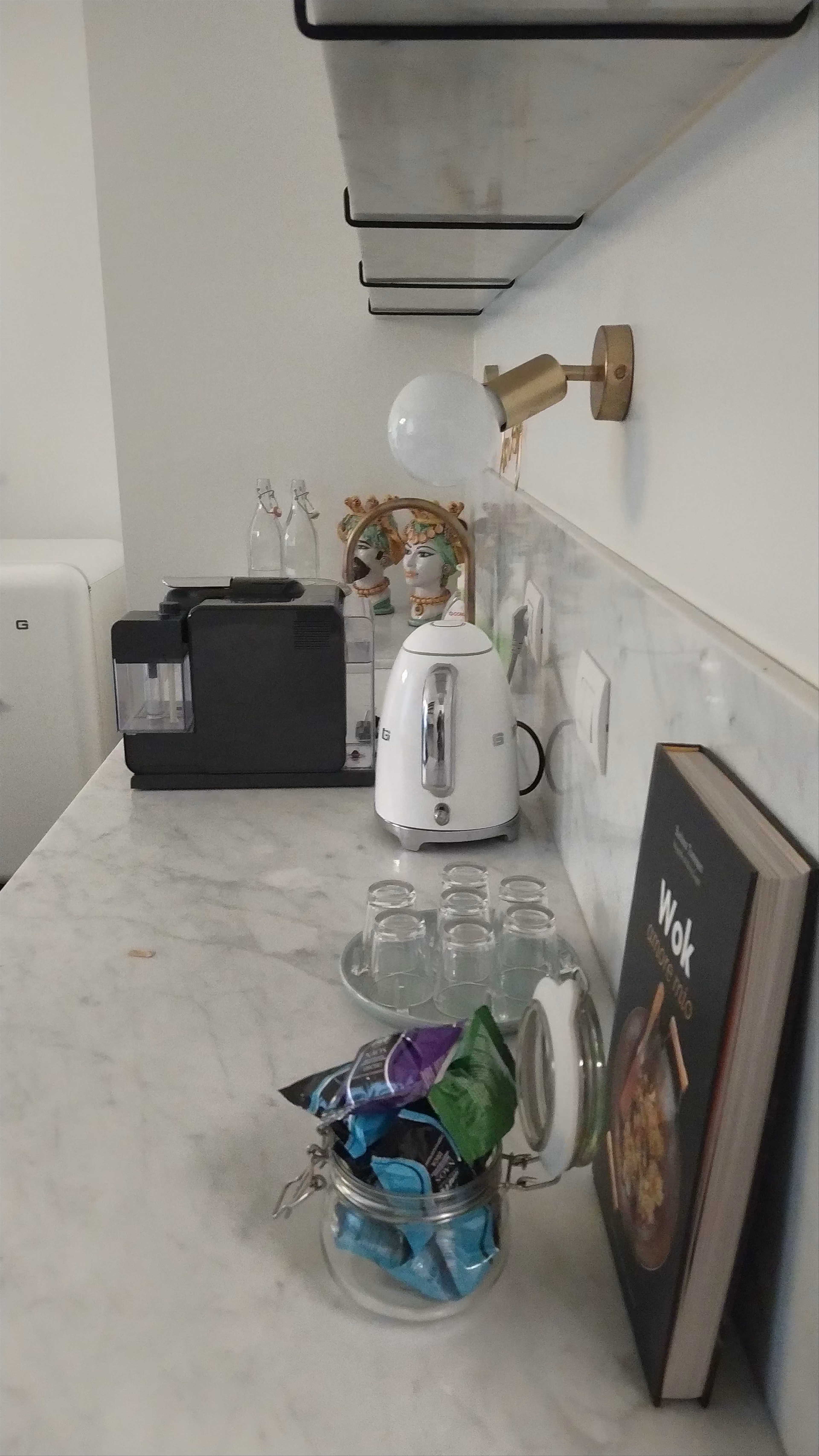 Cozy Modern Milanese Apartment Kitchen and Living Space Tour