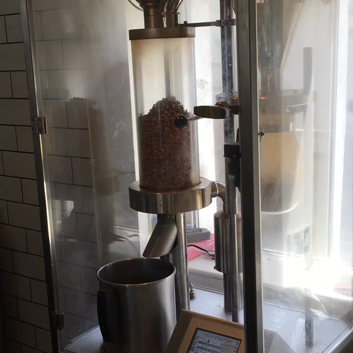 Coffee @ 33 - Roasting the beans on the spot. - Coffee & Tea Near Me - Brighton, BNH