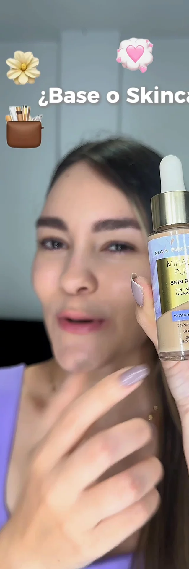 Base y blush de Max Factor
