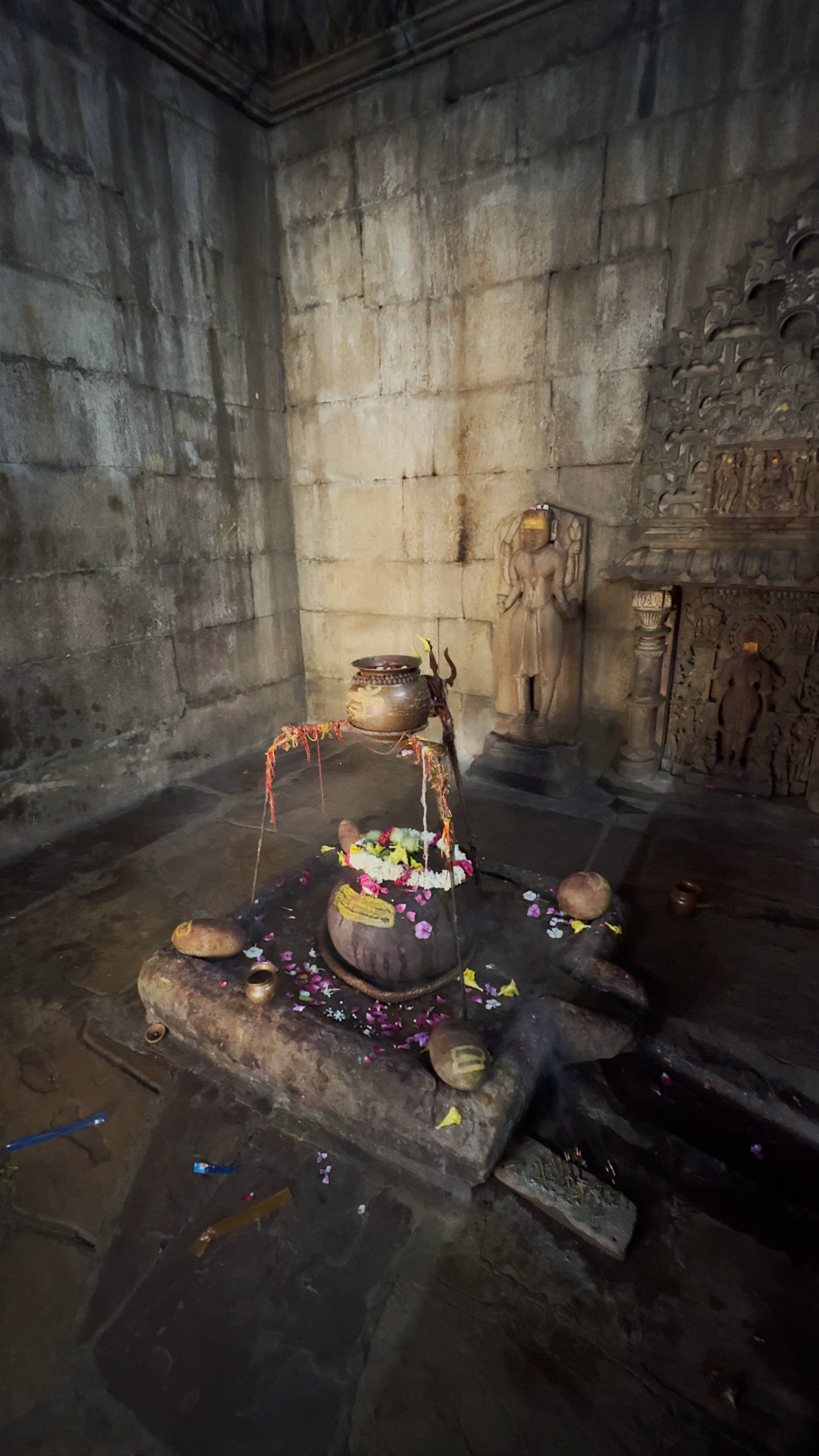 Ancient Shiva Shrine at Ghateshwara Mahadeo Temple, Baroli, Rajasthan
