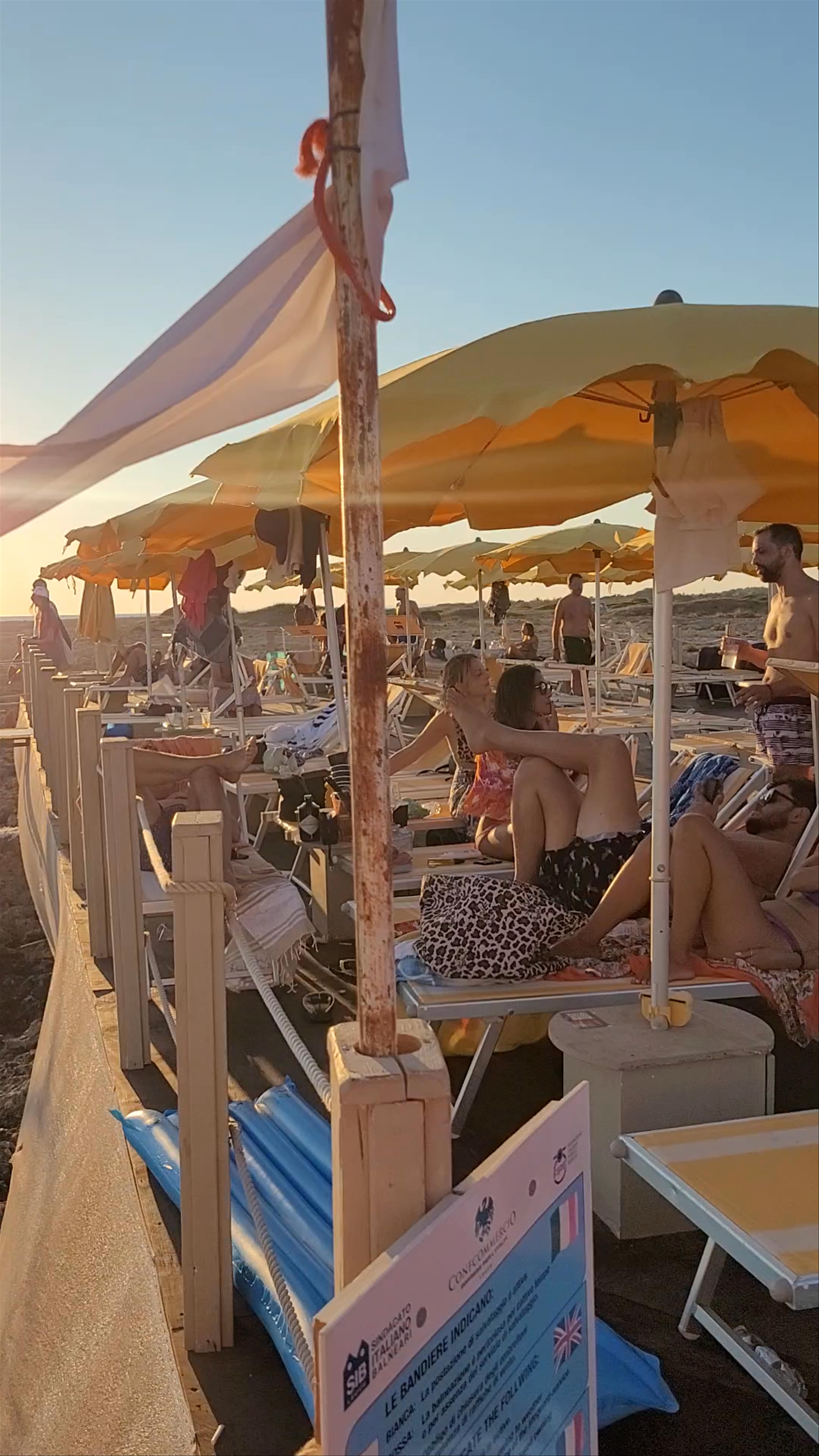 Golden Hour Relaxation at Litos Porto Selvaggio, Nardò