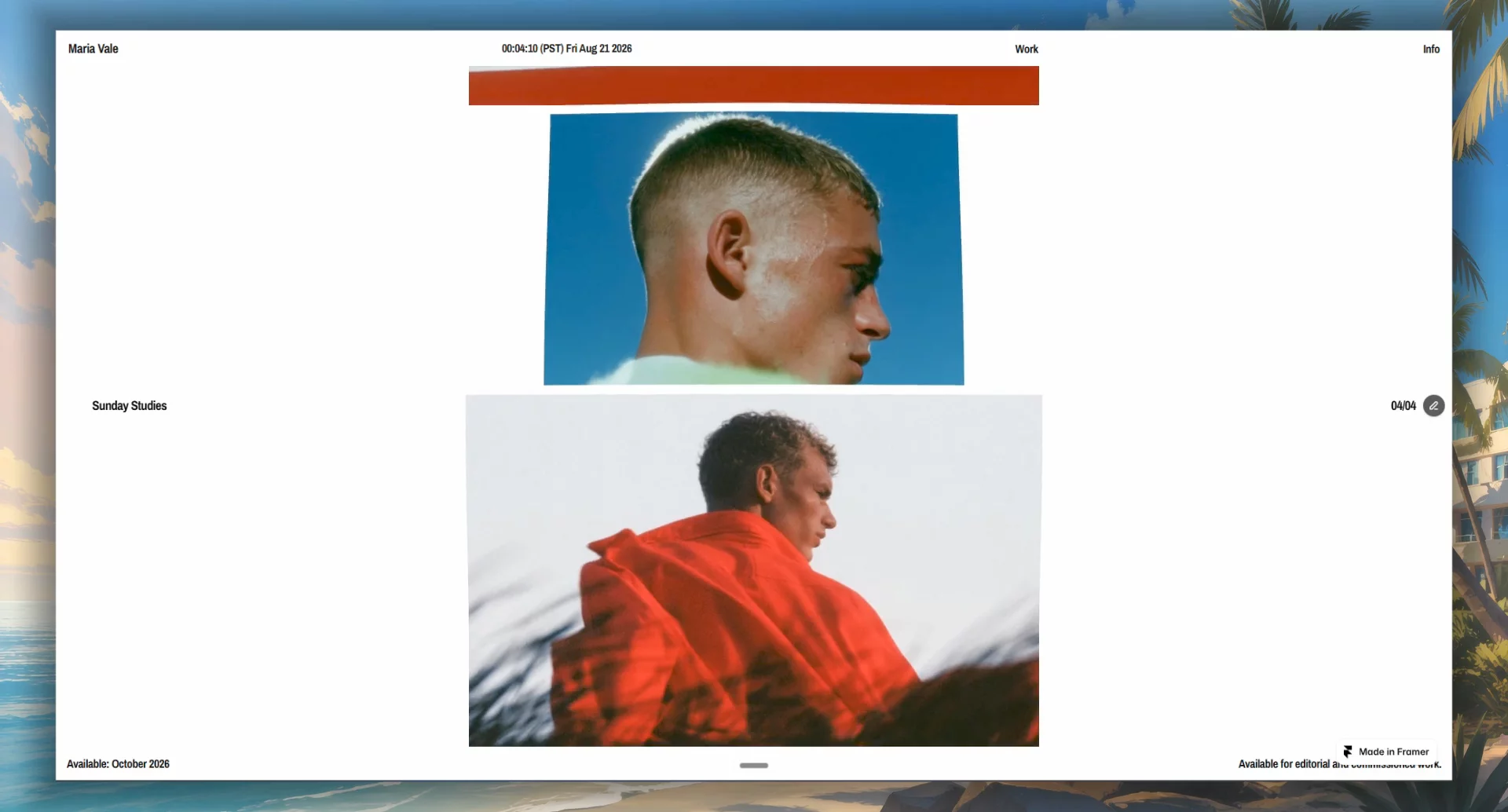 My new template is almost ready to submit to the framer marketplace, wdyt about it? good or bad?