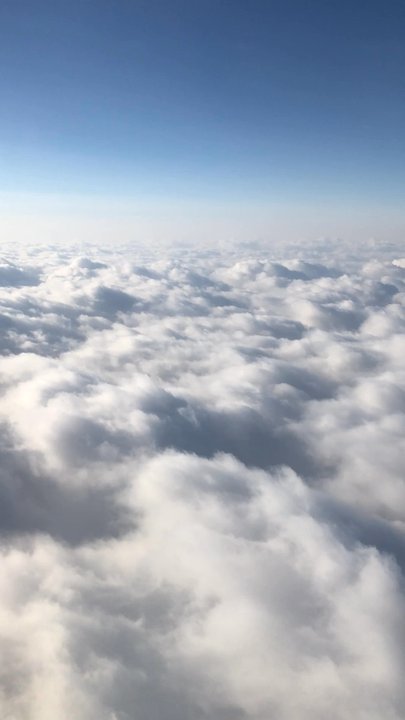 United Airlines - High, high above the clouds.. - Airlines Near Me - Jacksonville, Florida