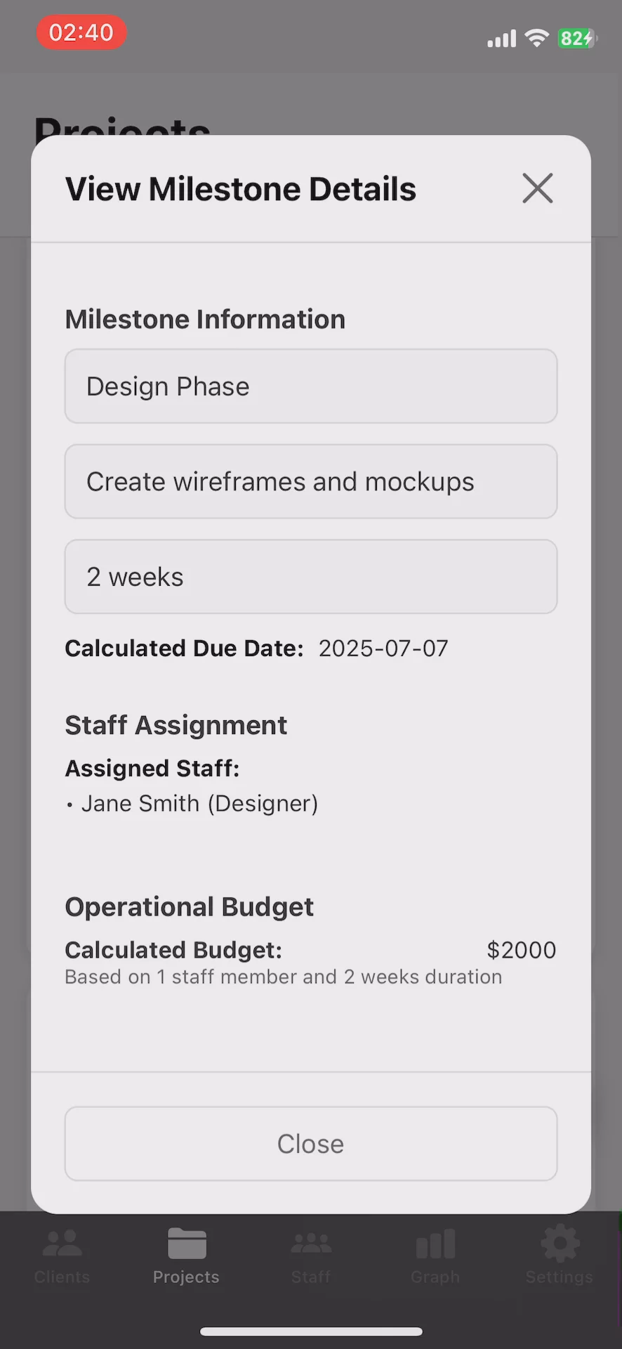 Freelance Dashboard image 1