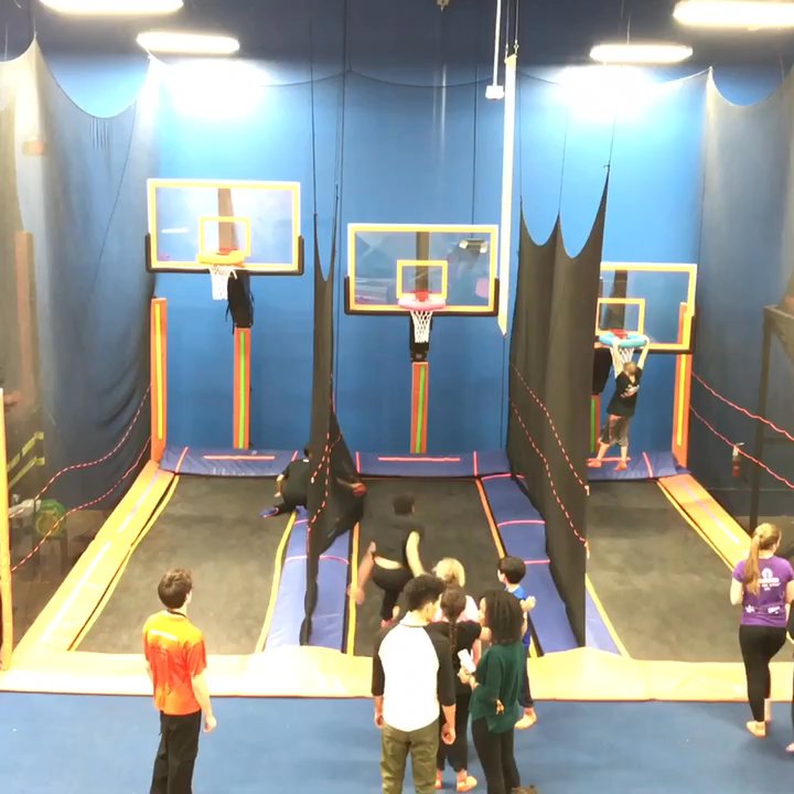 Sky Zone Trampoline Park - This is a big one. Get the kids out and moving! - Trampoline Parks Near Me - Pine Brook, New Jersey