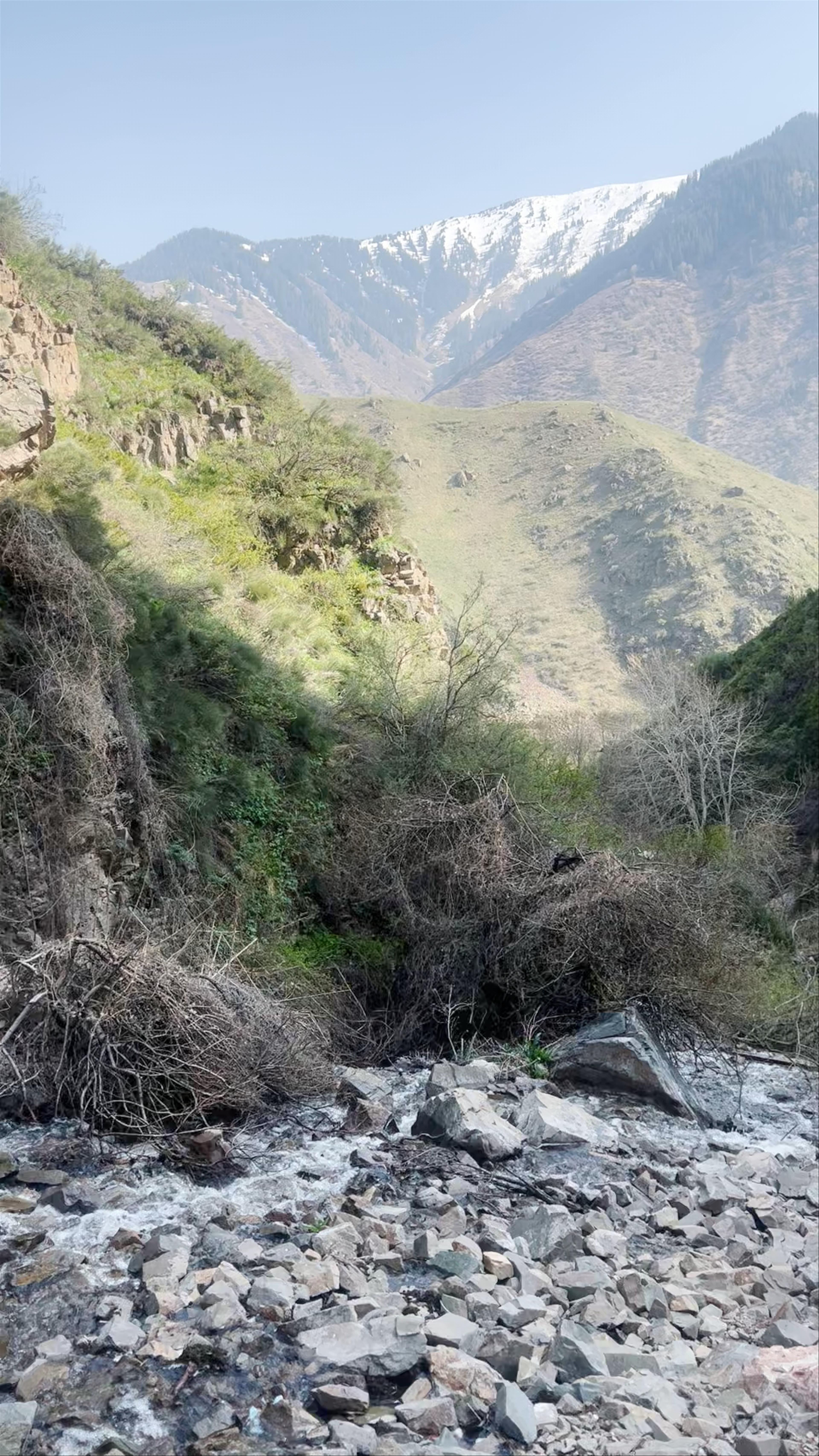 Medvezhiy Vodopad V Turgen'skom Ushchel'ye