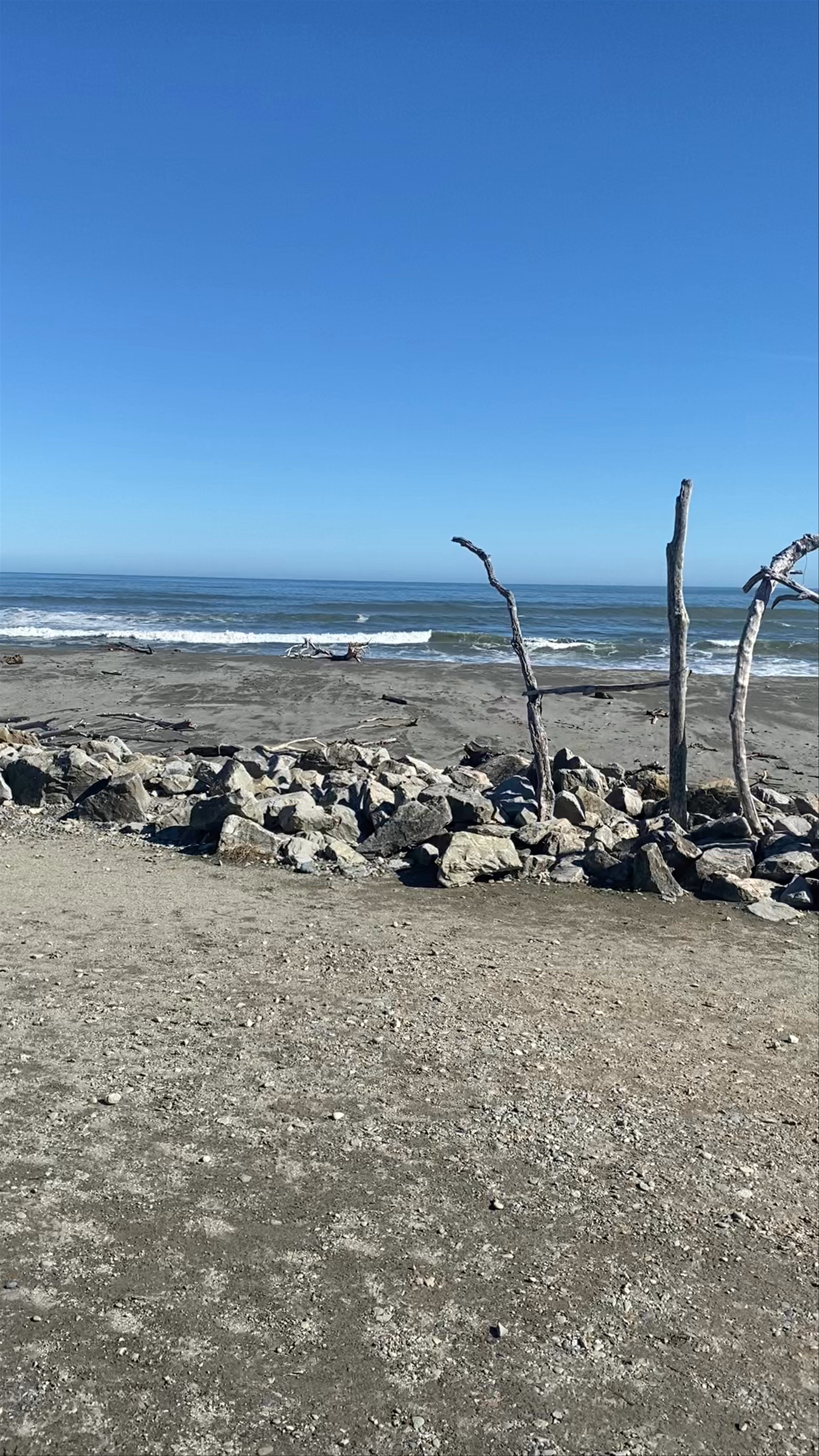 Hokitika Beach Sign Beach Street