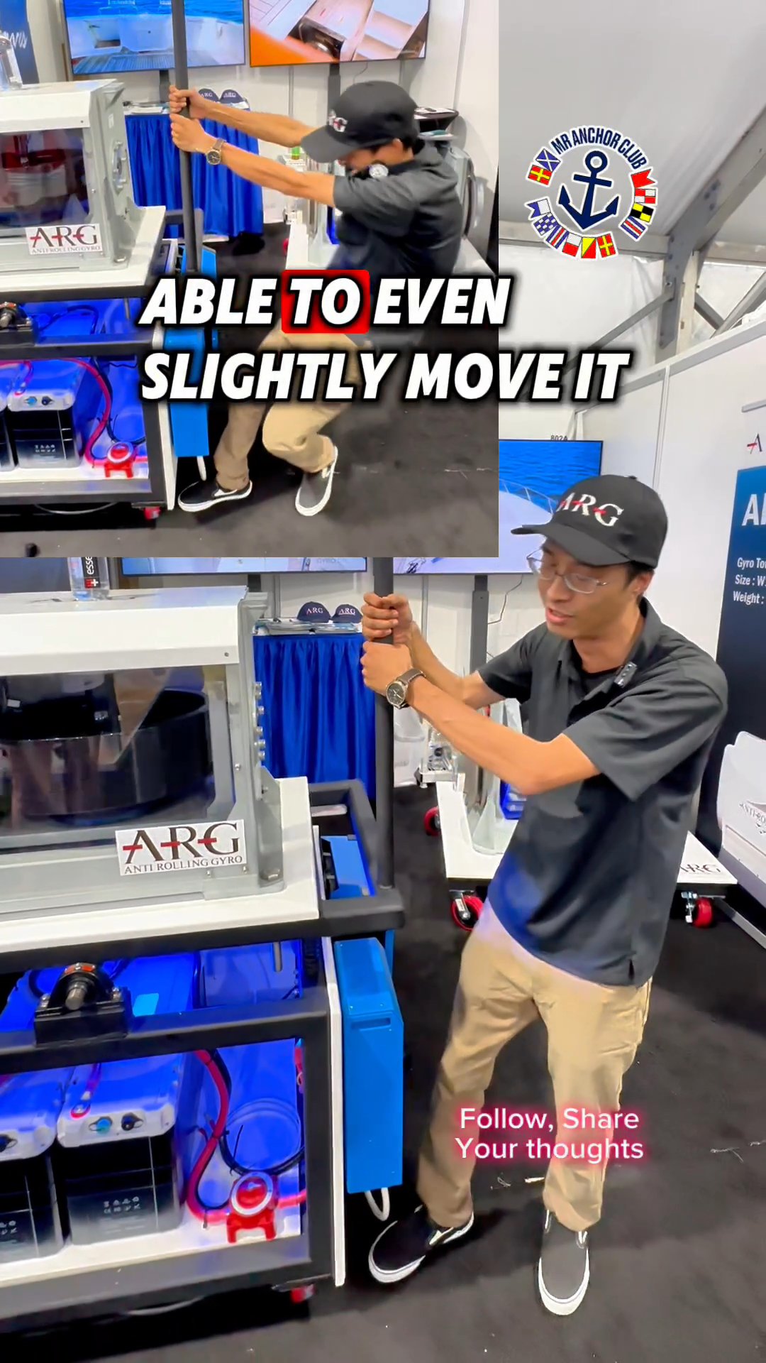 SubForMore: Anti Rolling Gyro (ARG) stabilizer is...