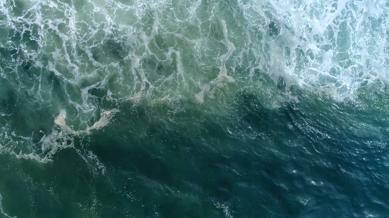 Ocean Surface in Maui, Hawaii poster