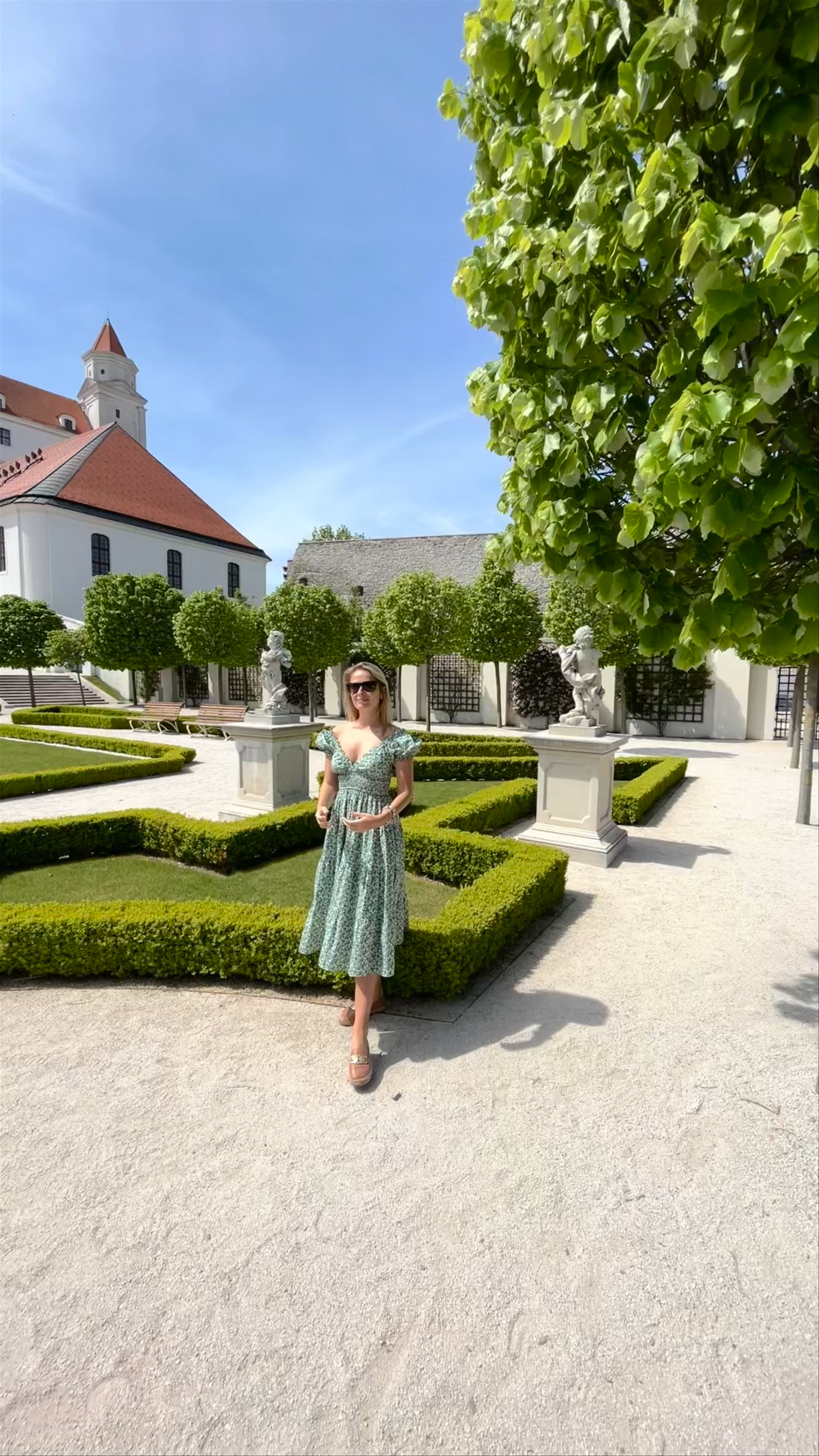 Baroque Garden Serenity at Bratislava Castle