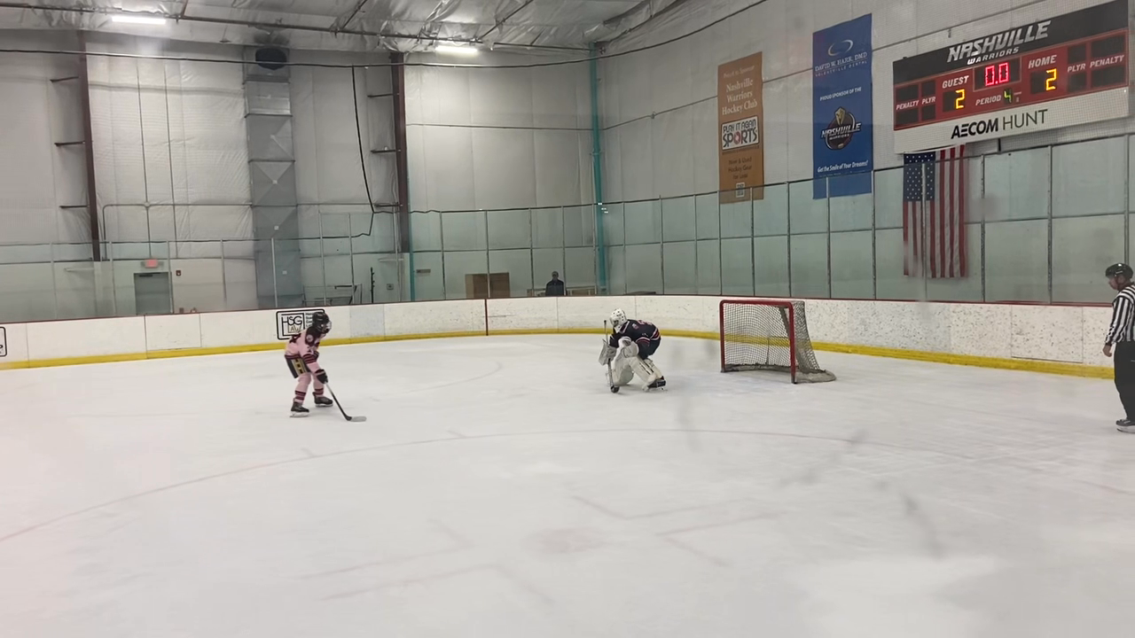 Glove Save in 16u AAA Semi Finals Shootout.