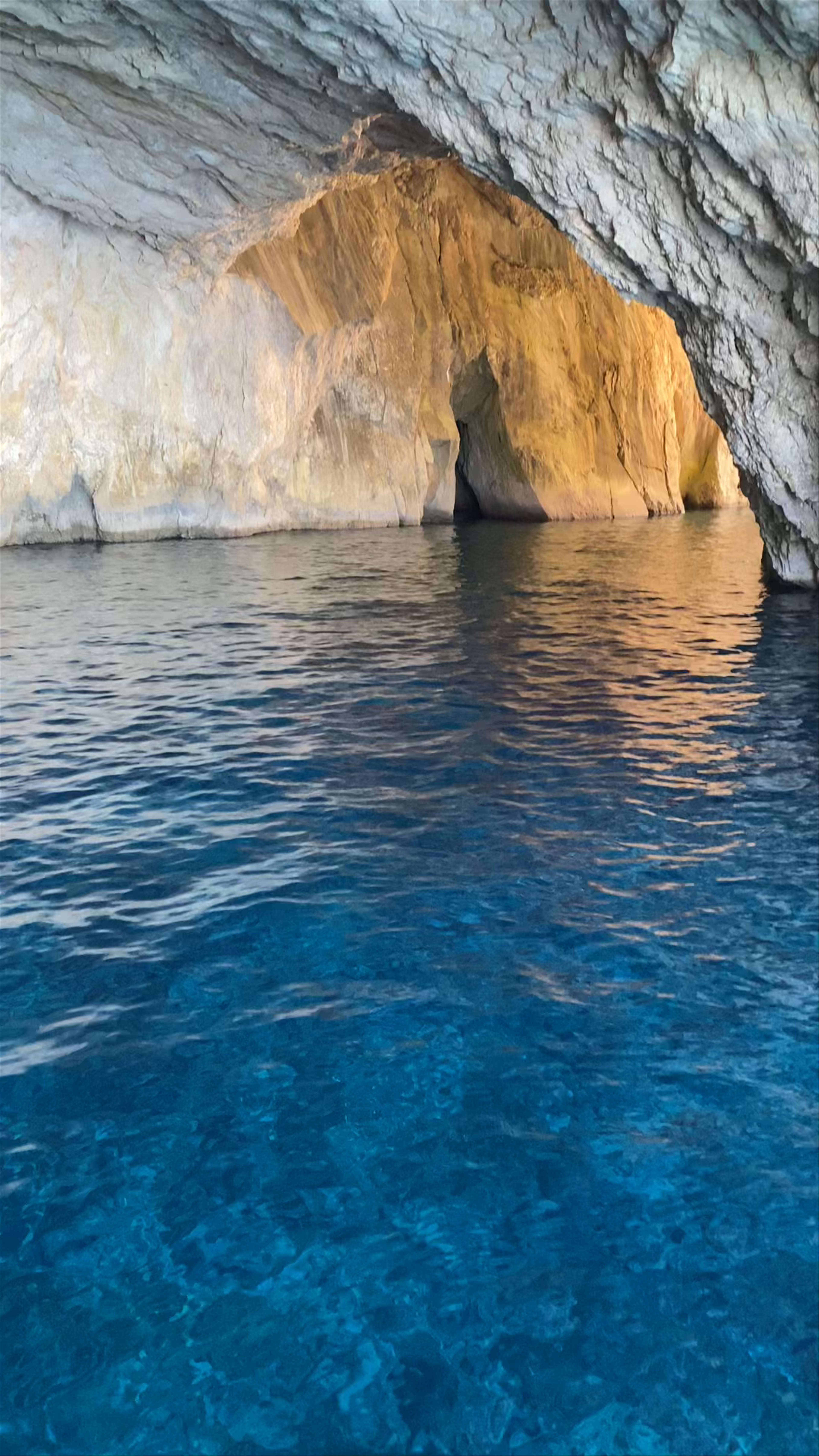 Cave Pappanikoli: Mystical Blue Water Caves in Gaios, Greece