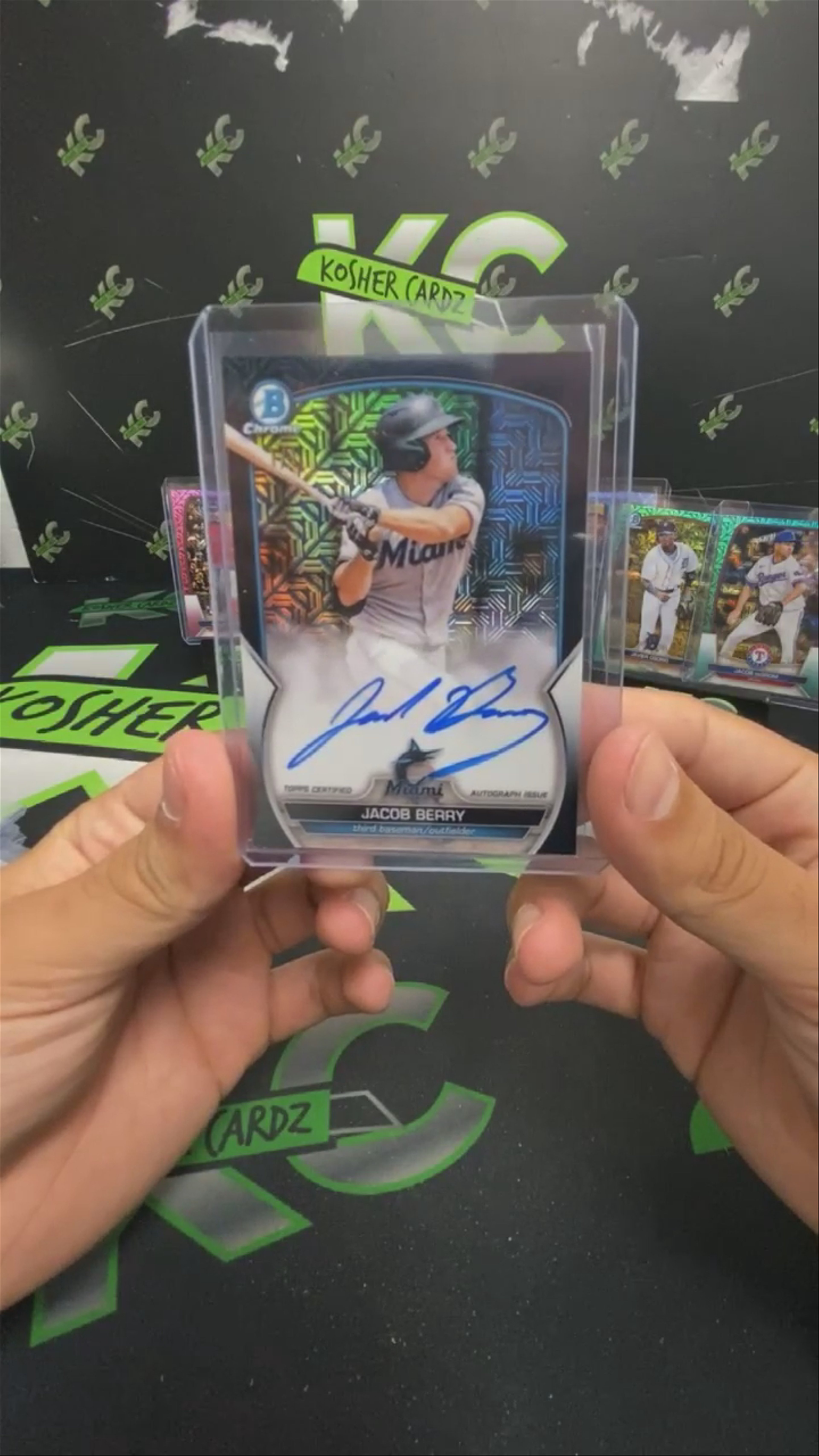 JACOB BERRY 1/1 AUTO