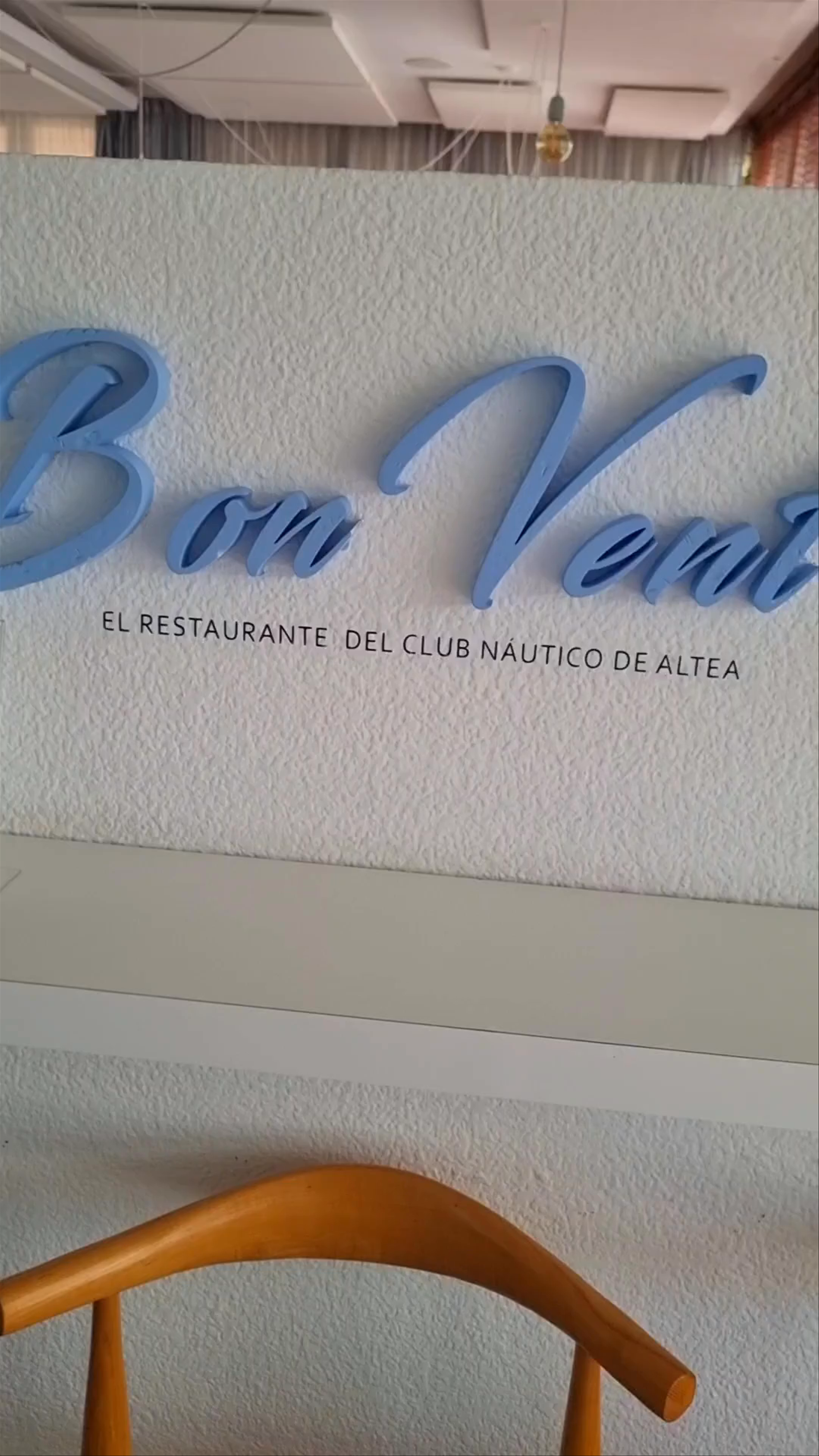 Bon Vent. Restaurante Club Náutico de Altea