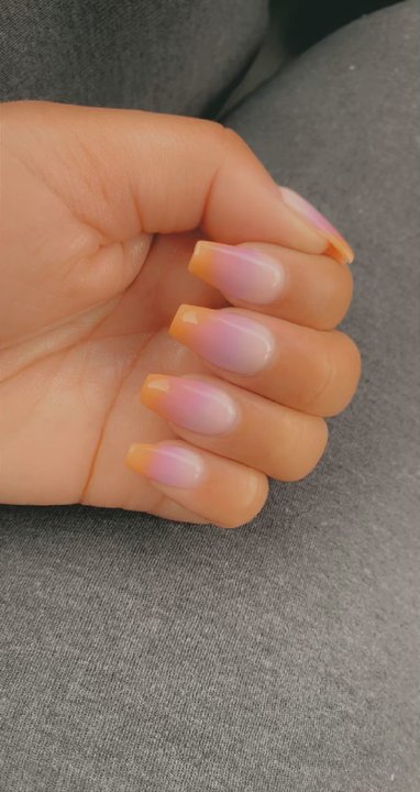 Poshe Nails & Spa - I wanted ombré with playful colors and I love this. It's the mood I've been feeling lately and my nails match perfectly. - Nail Salons Near Me - Richardson, Texas